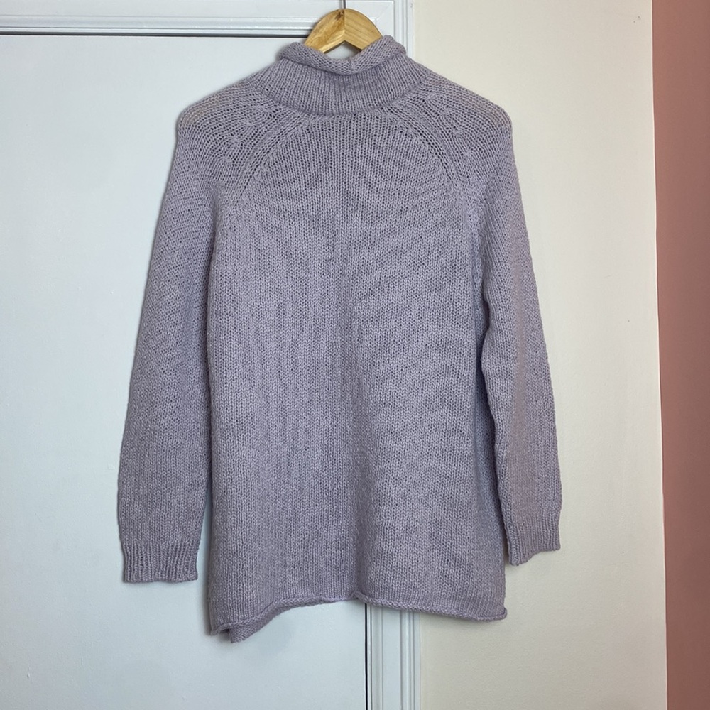 Eileen Fisher Raglan Turtleneck Pullover - Picture 9 of 11